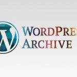 wordpress archive